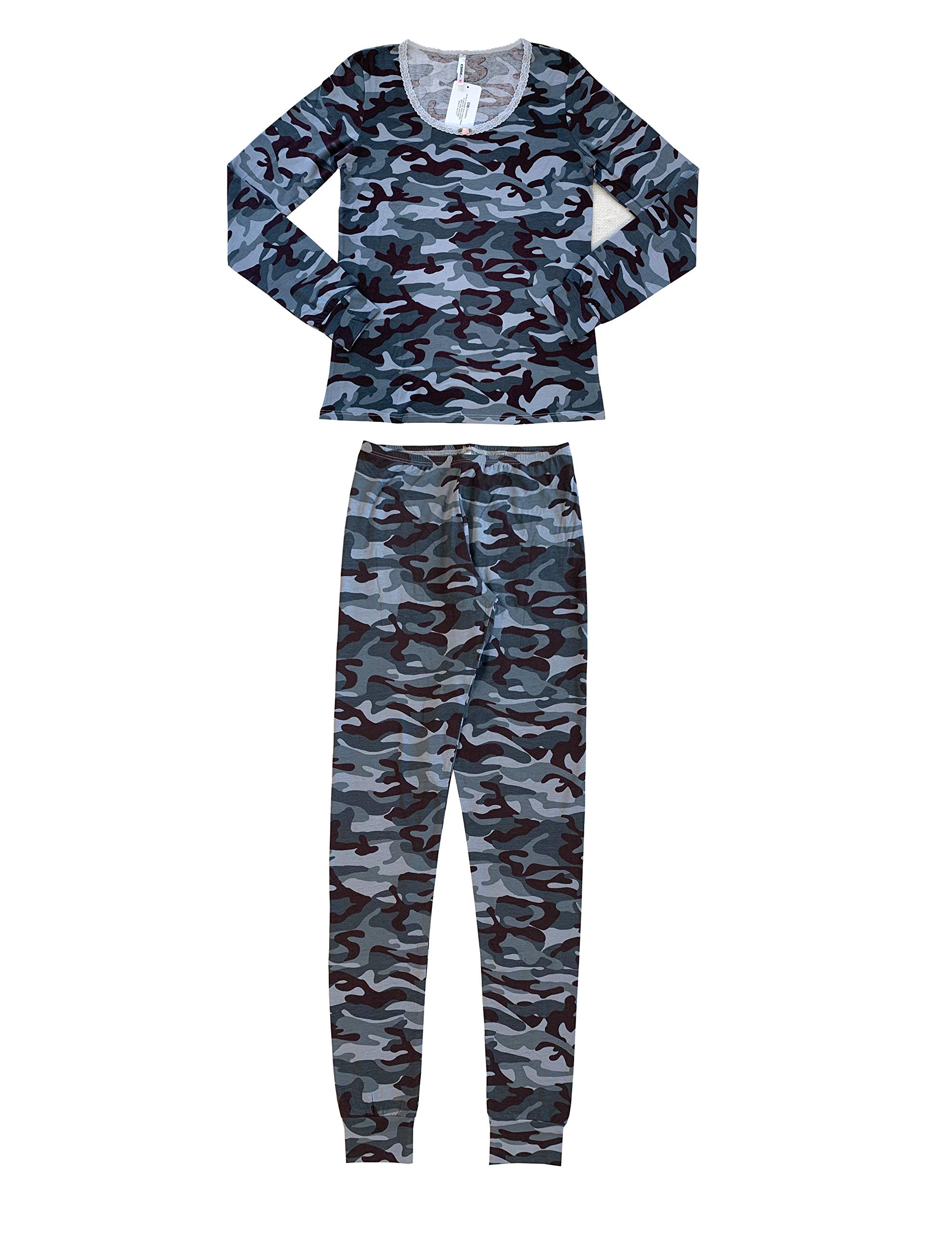 Esme Women's Full Length Pajama Set - Soft & Comfortable Sleepwear for Women - Perfect for Nighttime Relaxation, Lounging at Home, and Gift Giving