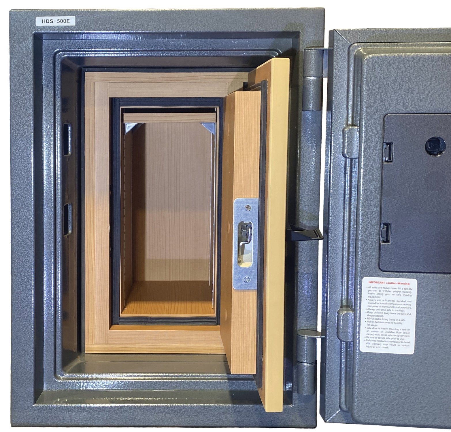 Hollon HDS 500E Fireproof Waterproof Digital Media Safe - Protect Hard Drives, USBs & CDs - Ideal for Home, Office & Data Protection