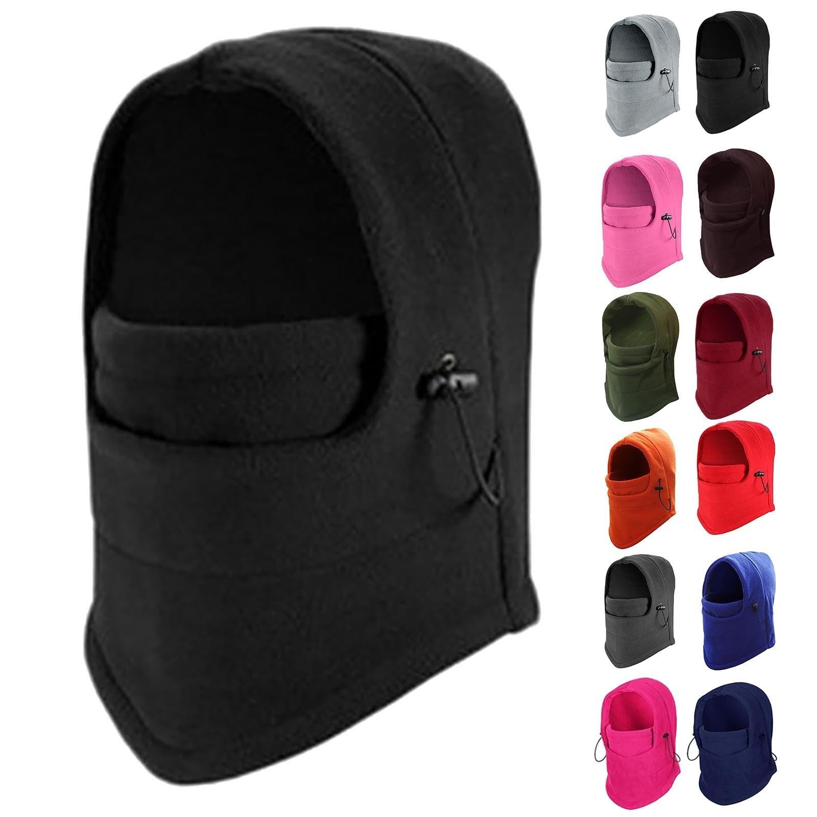 Winter Ski Mask Fleece Balaclava for Men & Women - Adjustable Face Cover for Cold Weather - Perfect for Skiing, Motorcycling & Outdoor Activities