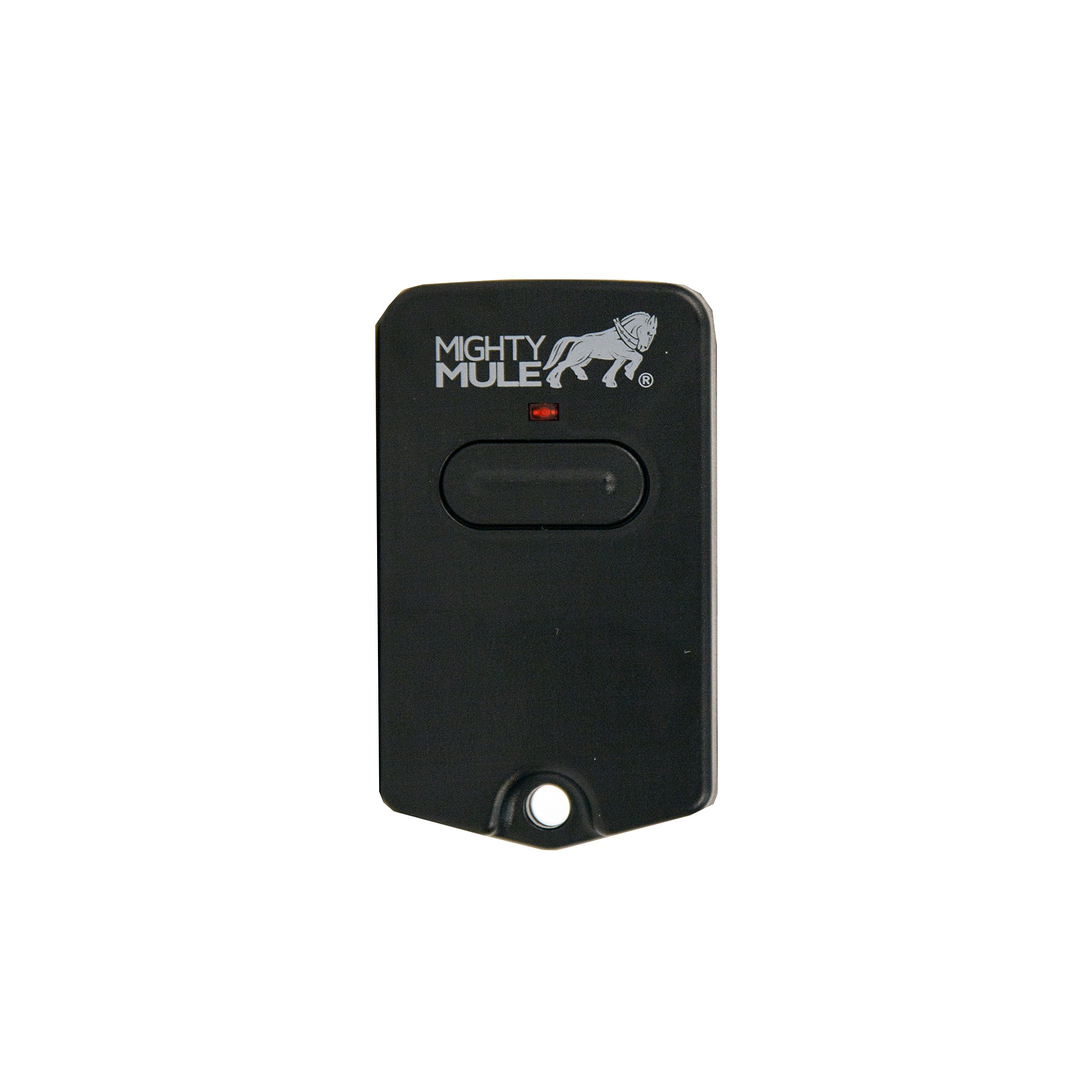 Mighty Mule FM135 Single Button Gate Opener Remote - Black | Wireless Garage & Driveway Access Control for Home Security