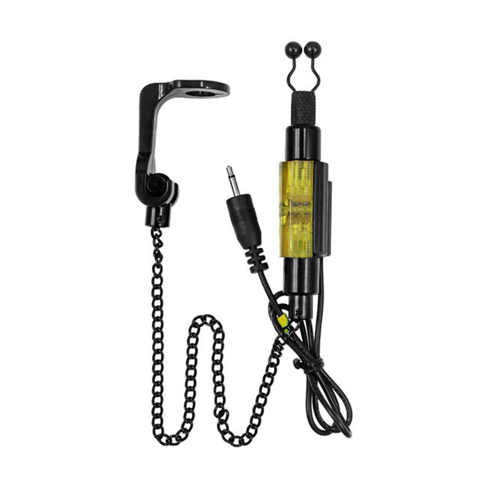 MengK Fishing Chain Alert Swinger Bite Alarm Hanger - Adjustable Fishing Tackle Accessory for Carp & Catfish - Perfect for Night Fishing & Bank Angling