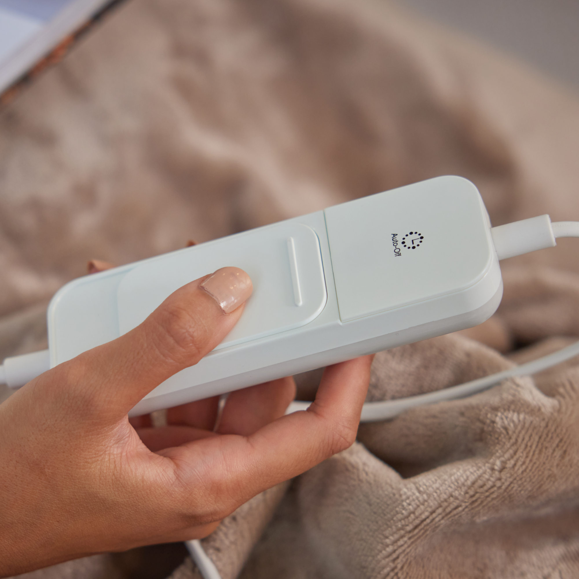 Electric Heated Blanket with Adjustable Temperature Control - Soft & Cozy for Winter, Perfect for Home, Office & Travel Use