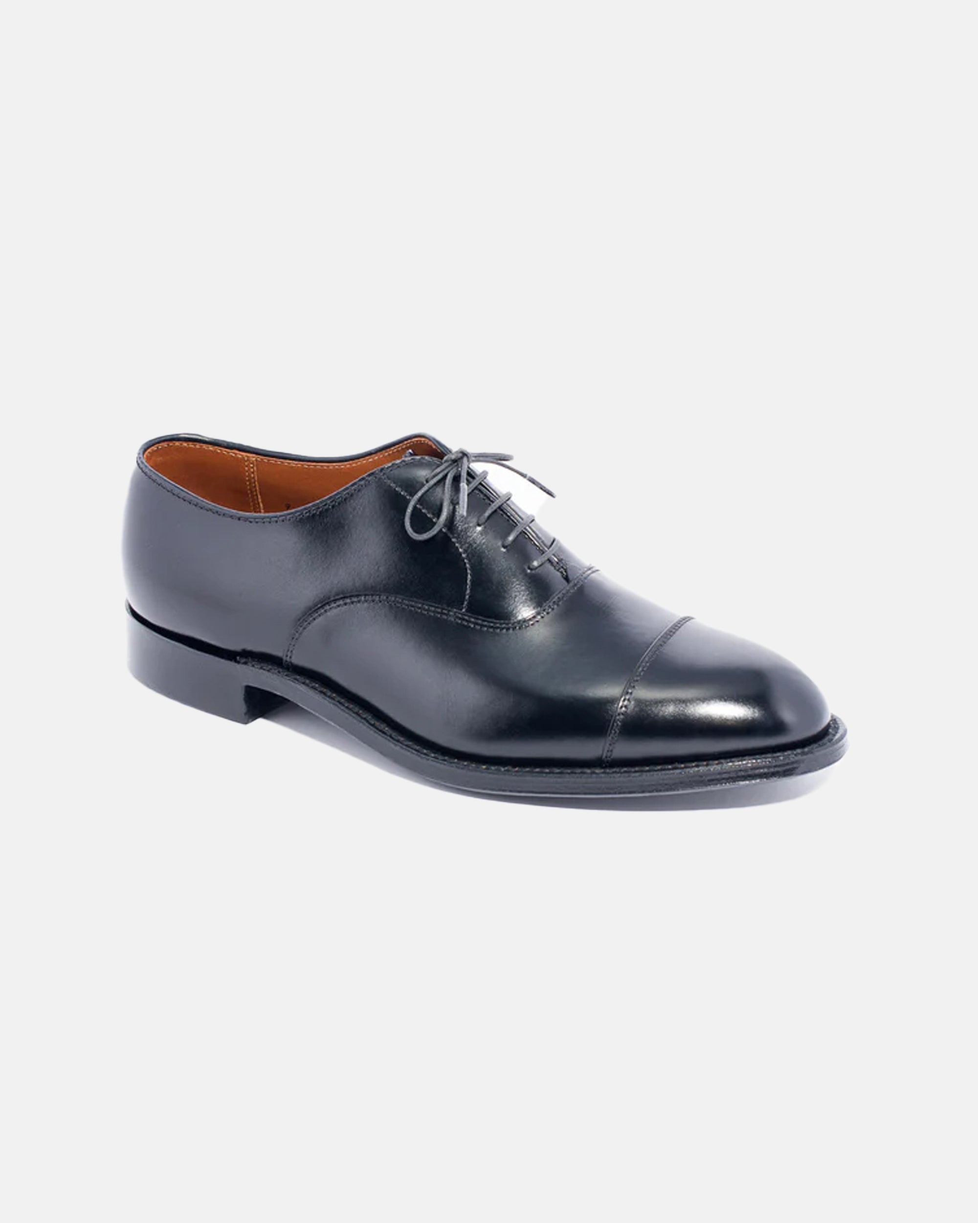 Premium Alden Calfskin Straight Tip Bal Oxford Dress Shoes for Men - Classic Formal & Business Attire
