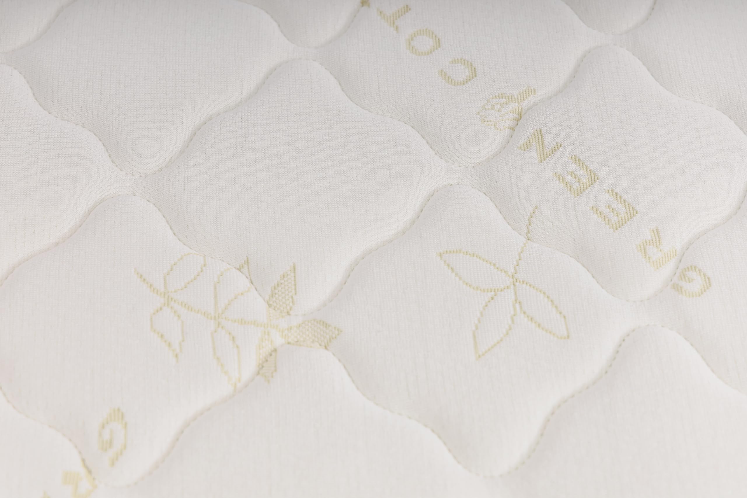 Premium Green Tea Infused Full-Size Mattress with Cooling Foam Plus & High-Density Rubber Foam Core - Perfect for Hot Sleepers & Eco-Friendly Bedrooms