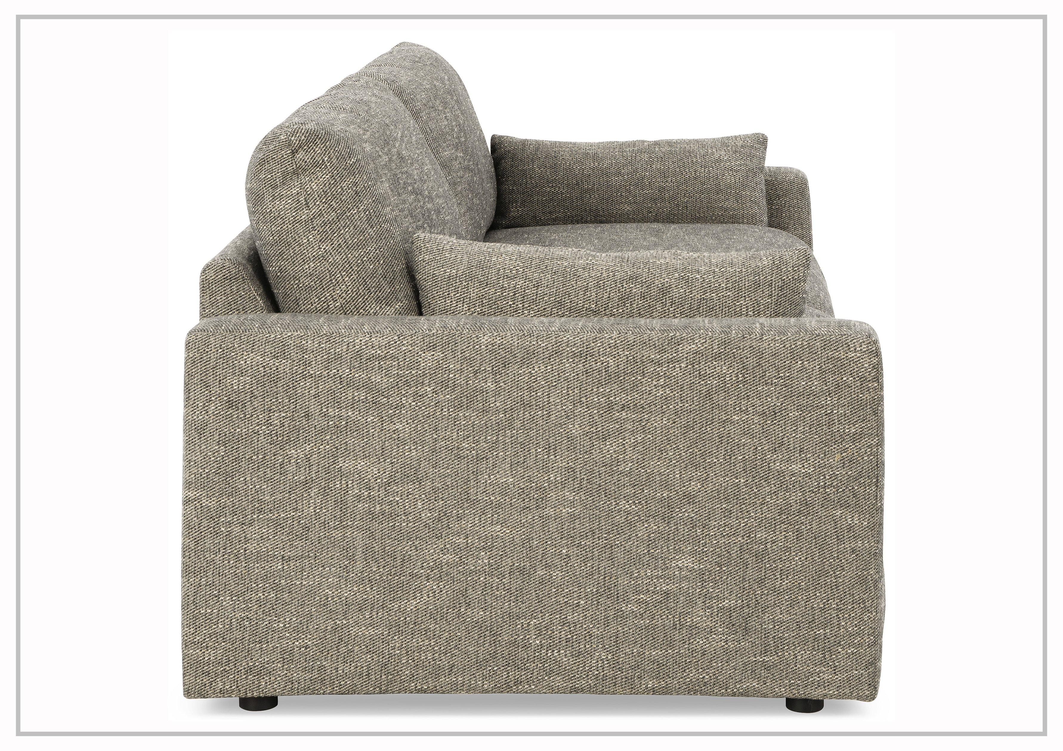 Gio Italia Dreamy Gray Sofa - Modern Luxury Living Room Furniture for Home & Office Comfort
