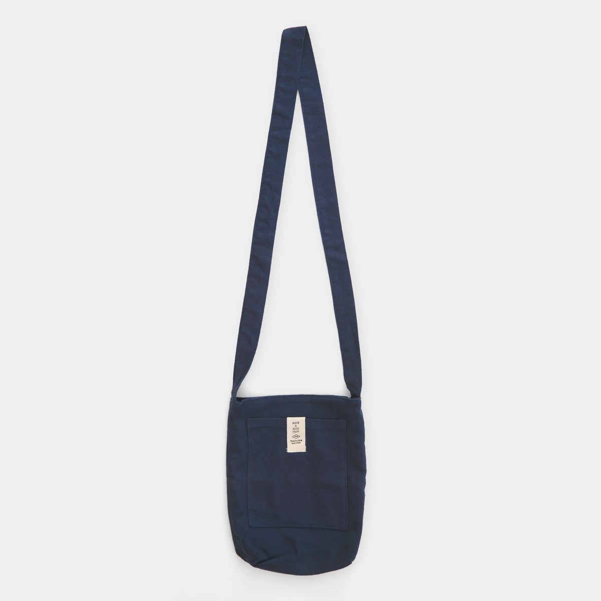 TRAVELER'S COMPANY Traveler's Factory Sacoche Navy Blue Crossbody Bag - Stylish & Functional for Travel, Work & Everyday Use