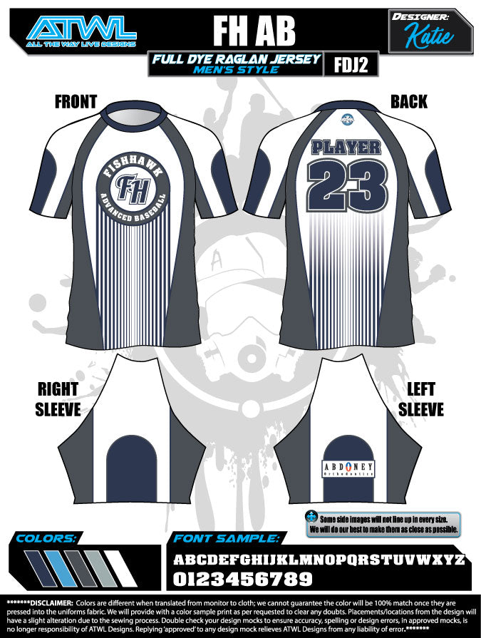 Fishhawk Advanced Baseball 2020 Men's Jersey - High Performance Baseball Uniform for Men - Perfect for Games, Practice & Team Sports