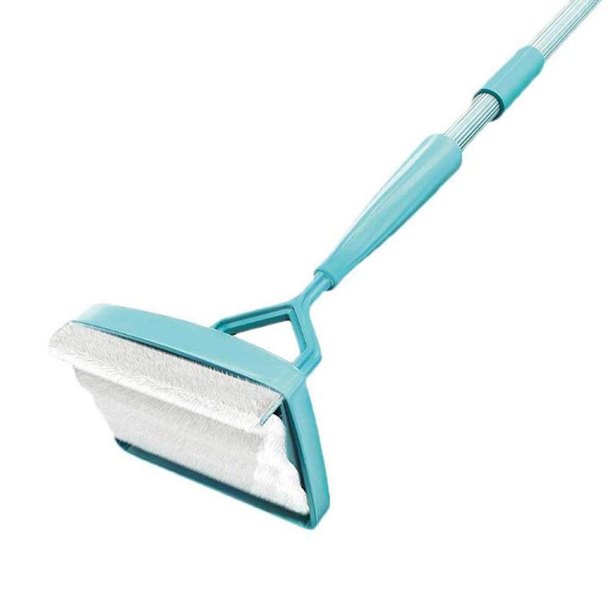 Long Handle Baseboard Cleaner with 2 Microfiber Pads - Easy Home Cleaning Tool for Floors & Walls