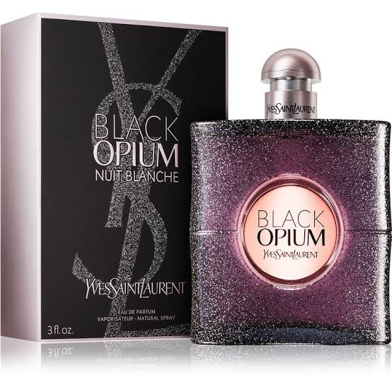 Black Opium Nuit Blanche Eau de Parfum 90ml - Floral Vanilla Perfume for Women, Long-Lasting Fragrance, Luxury Scent for Night Out & Special Occasions