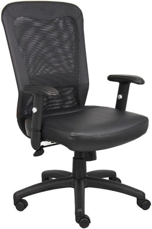 Premium Boss Executive Mesh Back Office Chair [B580] - Ergonomic High Back Support for Long Hours, Ideal for Home & Office Workspaces