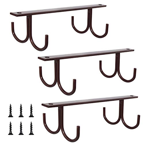 Brown-3 Pack-12 Hooks