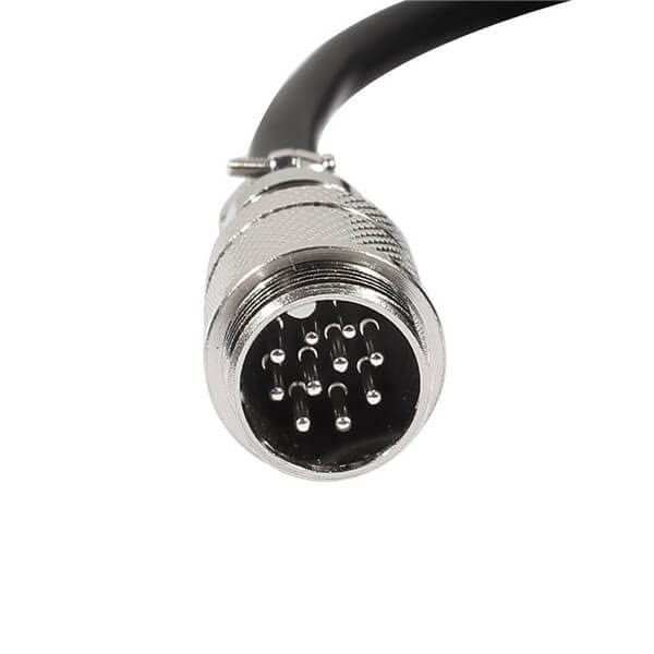 GX16-10 Pin Male Female Aviation Connector Straight Cable 1M (10 Pack) - Waterproof Electrical Plug for Drones, RC Cars, and Industrial Equipment