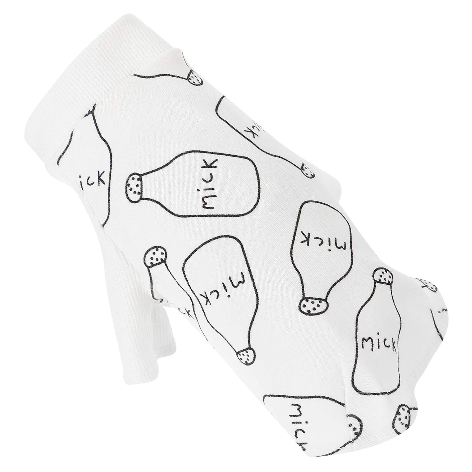 POPETPOP Hairless Cat Cotton T-Shirt - Soft & Comfortable Pet Clothes for Sphynx Cats | Perfect for Indoor Wear, Photo Shoots & Special Occasions