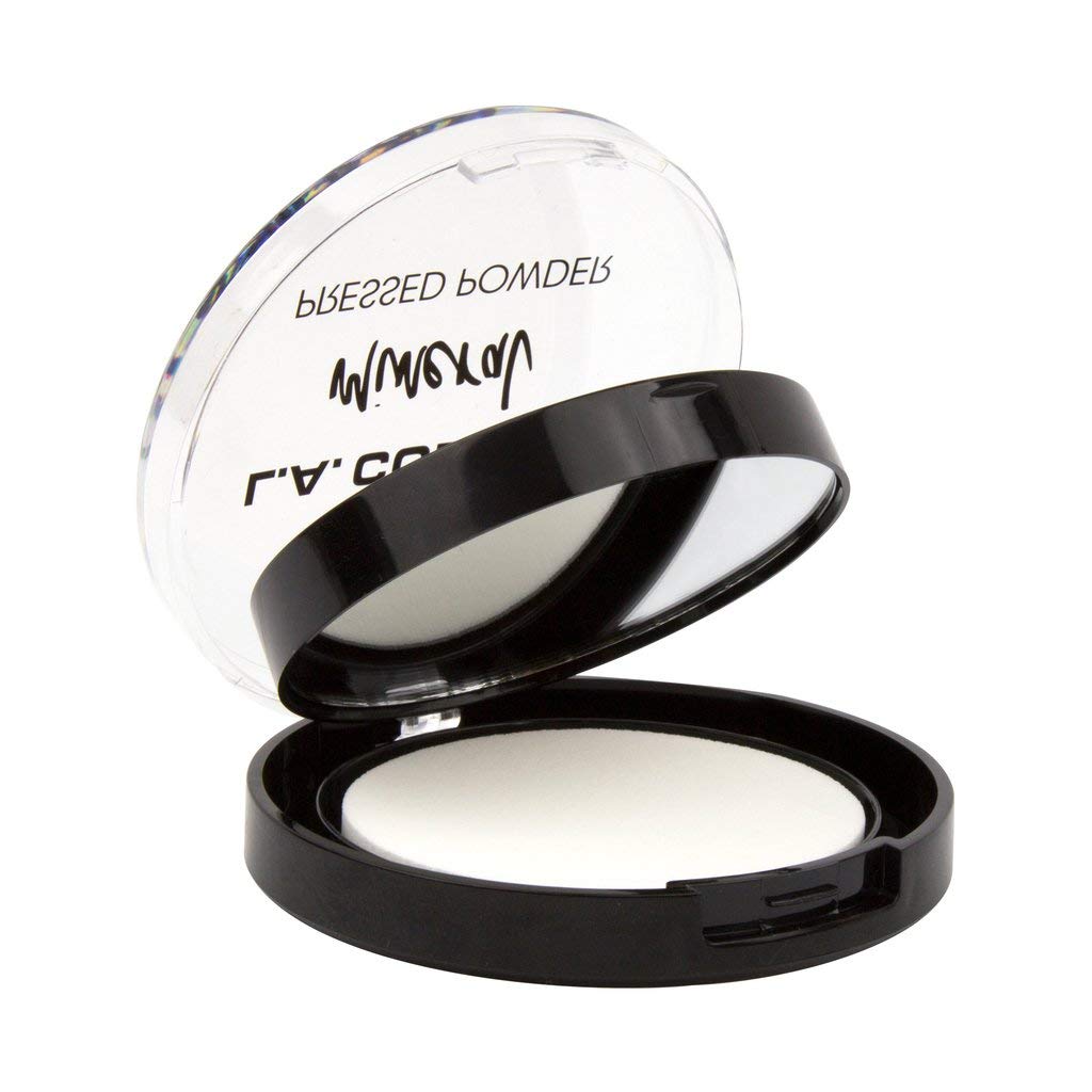L.A Colors Mineral Pressed Powder - Soft Honey 7.5g | Oil Control & Matte Finish | Lightweight Loose Powder for All-Day Wear | Perfect for Daily Makeup & Touch-Ups