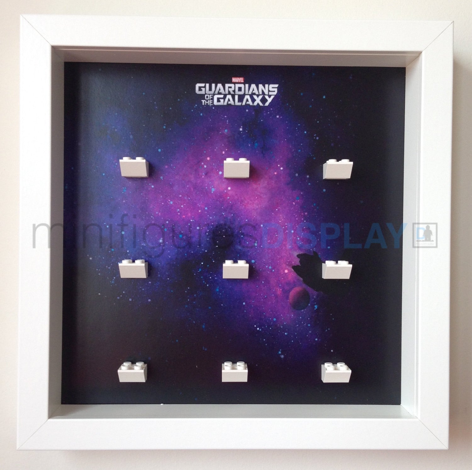 Lego® Guardians of The Galaxy Minifigure Display Frame - Perfect for Collectors & Home Decoration