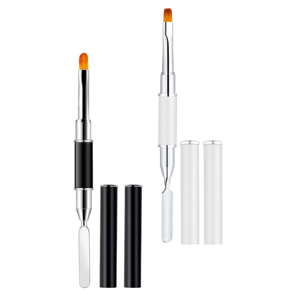 Professional Nail Art Kit - 2pcs Multifunctional Nail Tools Set with Liner Brush & Dotting Pens for Home Salon & DIY Manicure | Perfect for Gel Polish, Acrylic Nails & Nail Art Designs