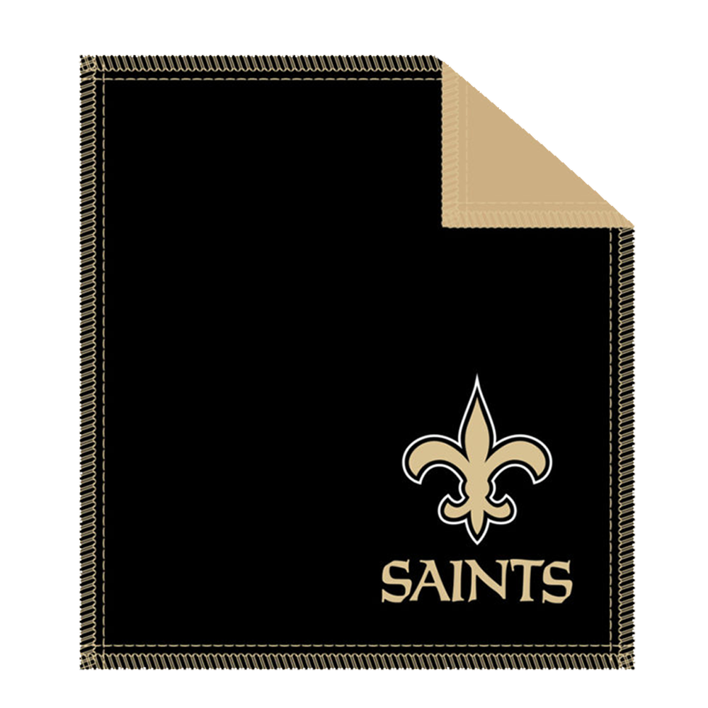 New Orleans Saints NFL Microfiber Shammy Towel - Super Absorbent for Game Day, Tailgating & Sports Events