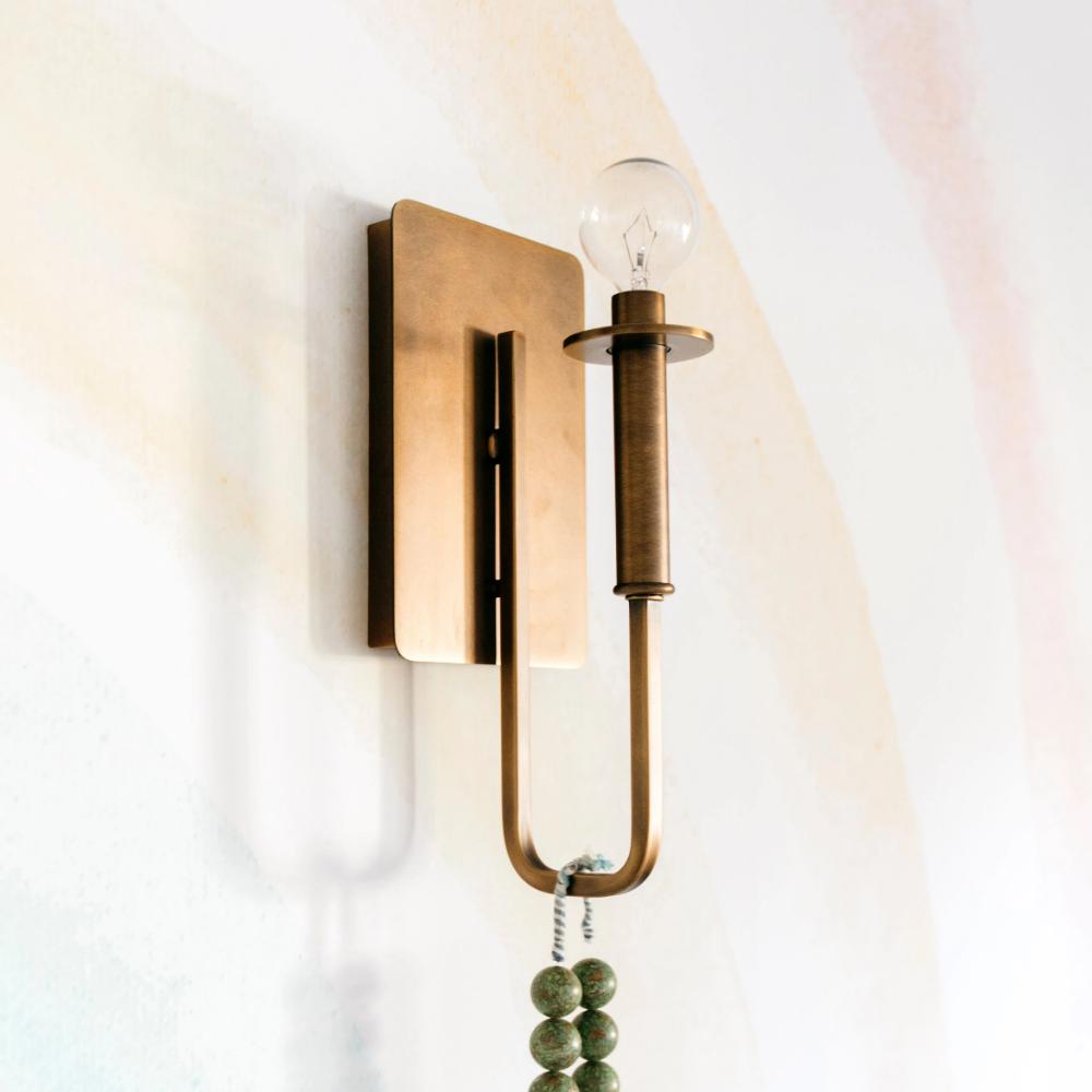 Lyrik 1 Light Wall Sconce - Modern Minimalist Wall Light Fixture for Bedroom, Living Room & Hallway - Indoor LED Wall Lamp with Adjustable Arm for Home Decor