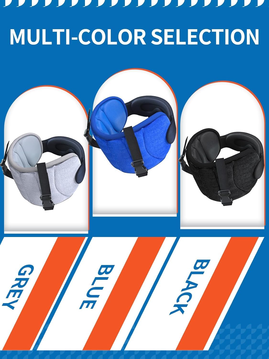 Travel Pillow for Airplanes - Comfortable Sleep on Flights & Road Trips