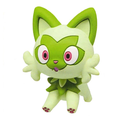 Pokemon Sprigatito Collection - Takara Tomy 1.5 Inch Mini Figure Toy for Kids & Collectors - Perfect for Display, Gifts, and Pokemon Battles