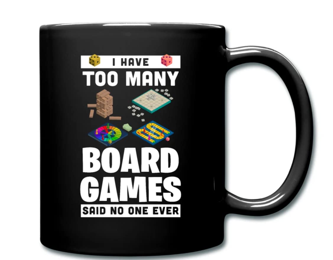 Funny Board Game Coffee Mug - Perfect Gift for Gamers & Board Game Lovers - Great for Coffee, Tea & Game Nights - #d716
