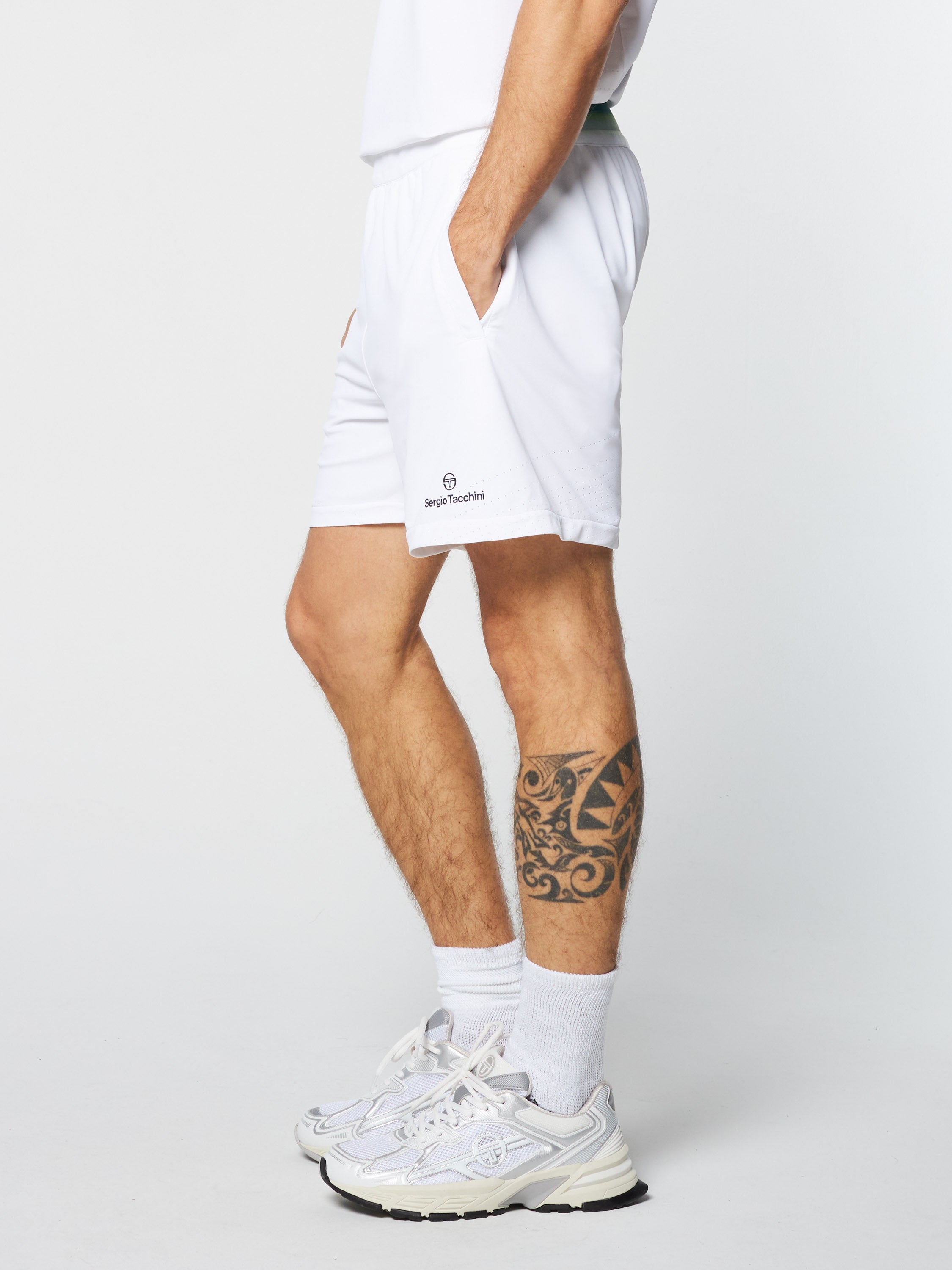Veloce Short Sleeve T-Shirt for Men - Brilliant White - Comfortable & Stylish Casual Wear for Everyday Use, Gym, and Outdoor Activities
