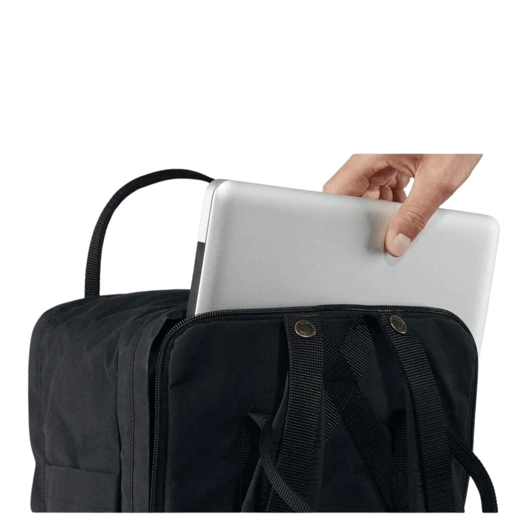 Fjallraven Kanken 15 Inch Laptop Backpack - Waterproof Navy Blue Daypack for School, Work & Travel - Durable Lightweight Backpack with Laptop Compartment for Students & Professionals