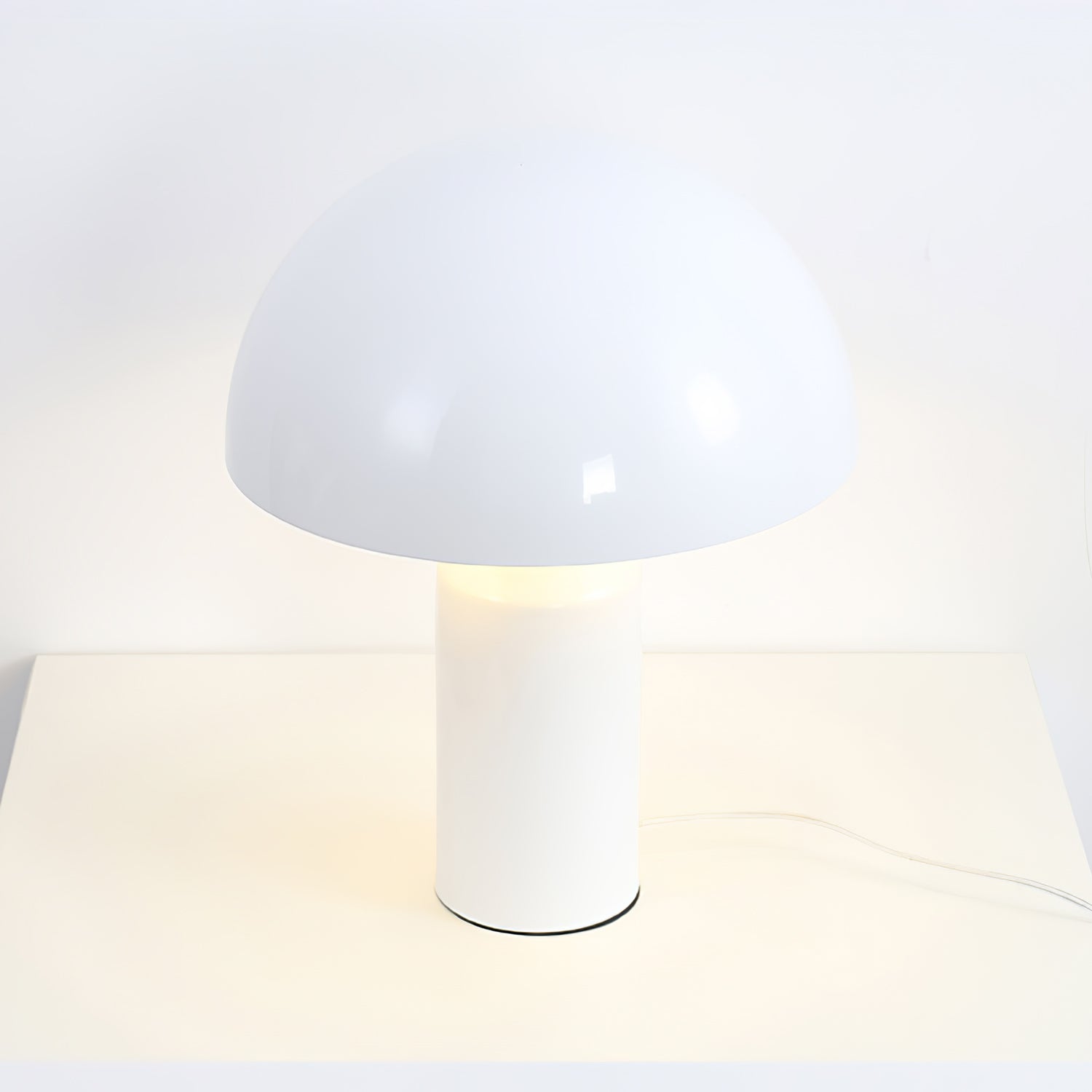 Modern Atollo Metal Table Lamp - Adjustable Brightness LED Desk Light for Living Room, Bedroom & Office - Stylish Home Decor & Reading Light
