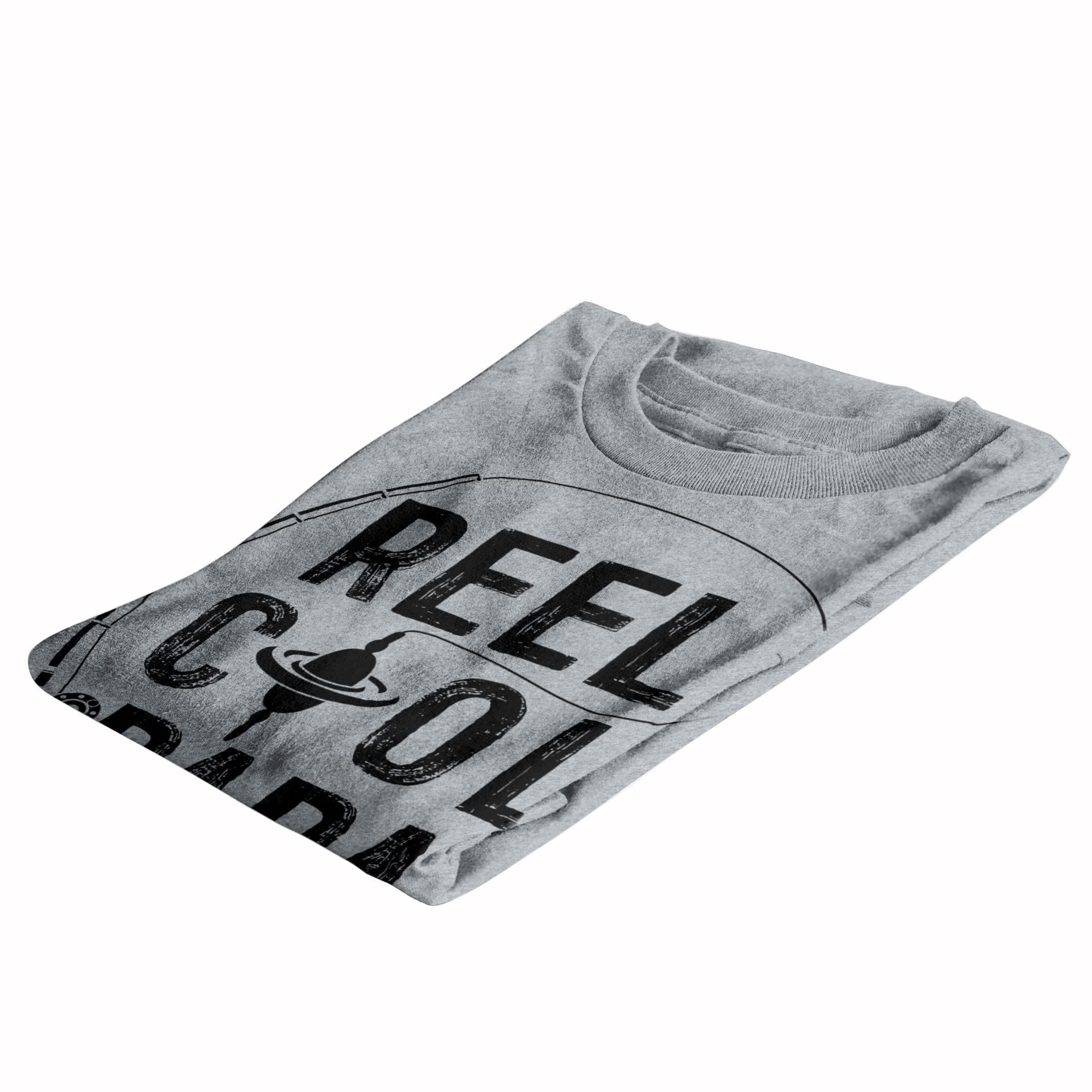 Reel Cool Fishing Shirt for Men - Comfortable American Flag Design, Perfect for Father's Day Gifts & Outdoor Activities