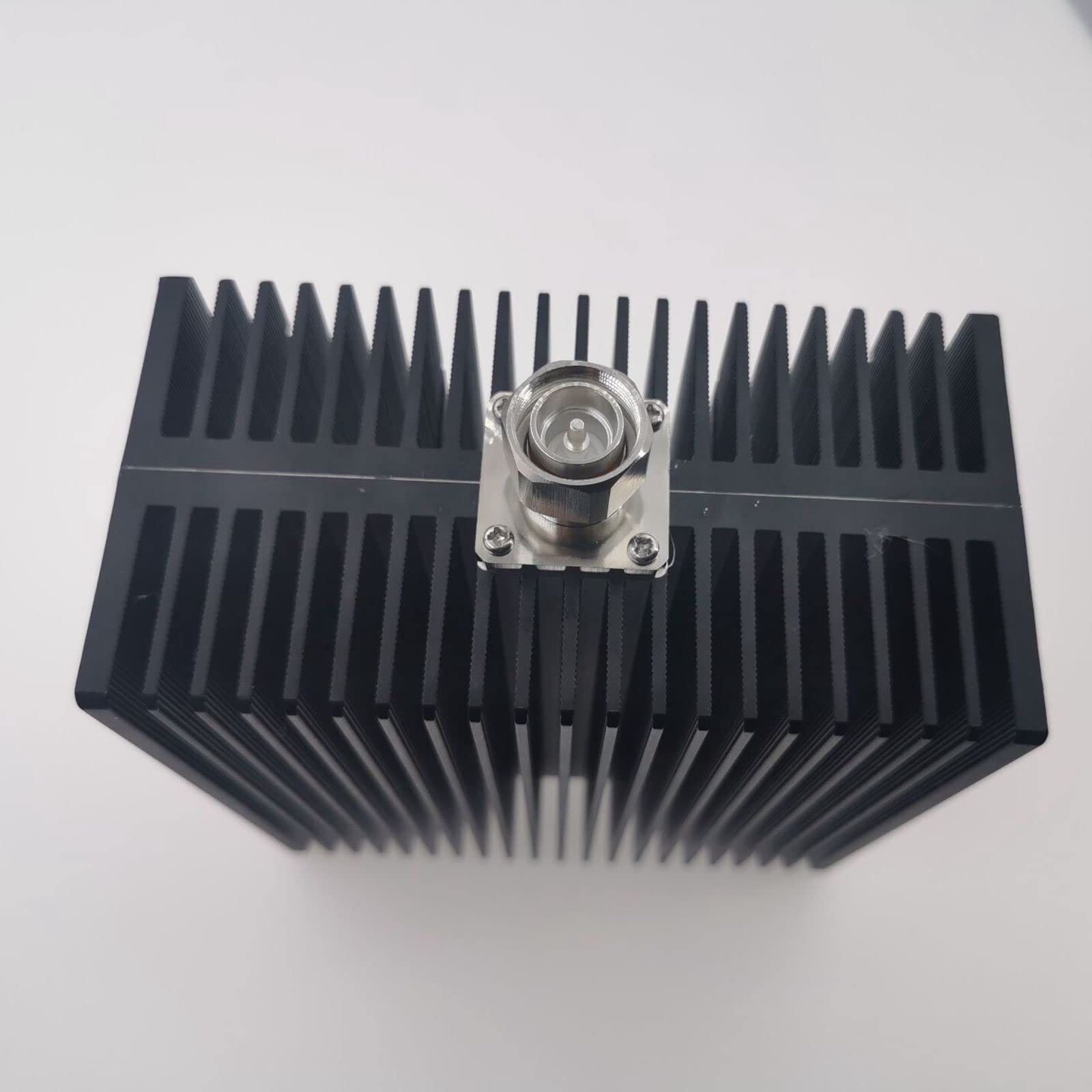 200W 4.3-10 Mini Din Male Connector Dummy Load - 50 Ohm DC to 3 GHz RF Termination - Perfect for RF Testing, Ham Radio & Electronics Lab Equipment