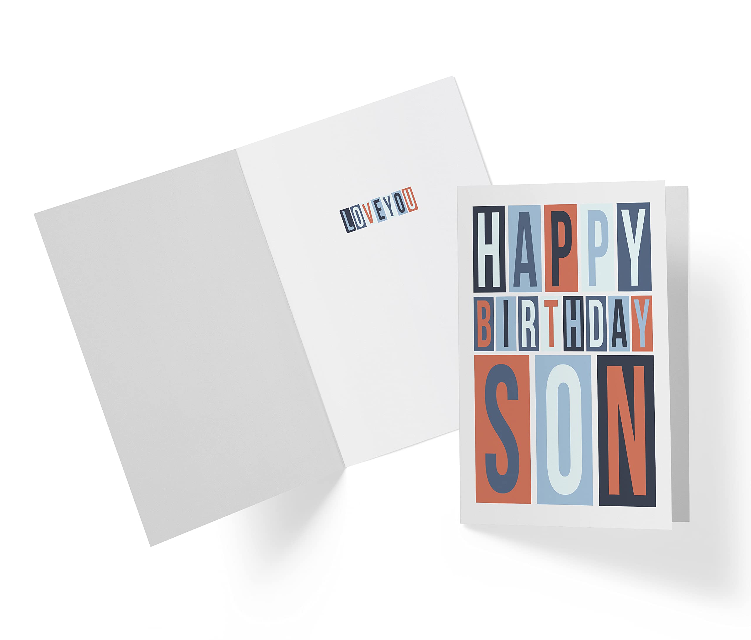 Funny Birthday Card for Son - Humorous Anniversary Card from Parents - Unique Child Birthday Card with Envelope - Perfect for Son's Birthday, Father's Day & Special Occasions