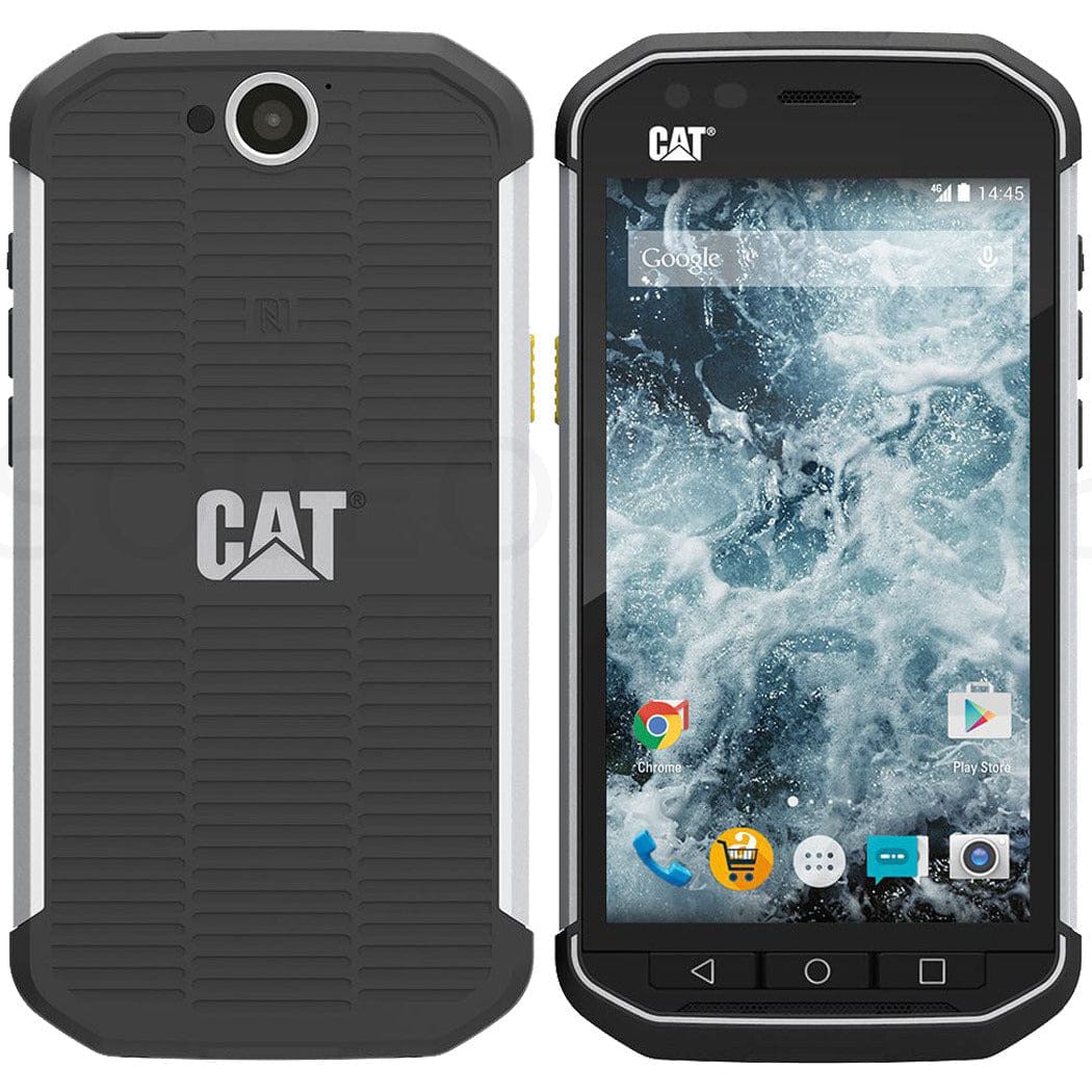 Caterpillar S40 Rugged Smartphone 16GB 4G LTE Unlocked Black - Waterproof, Dustproof & Shockproof for Outdoor Adventures, Construction Sites & Extreme Environments