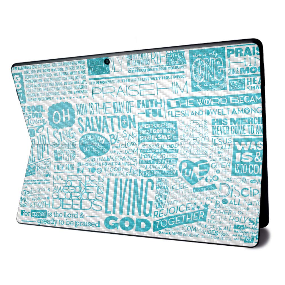 Carbon Fiber Skin for Microsoft Surface Pro X - Durable & Stylish for Work & Travel