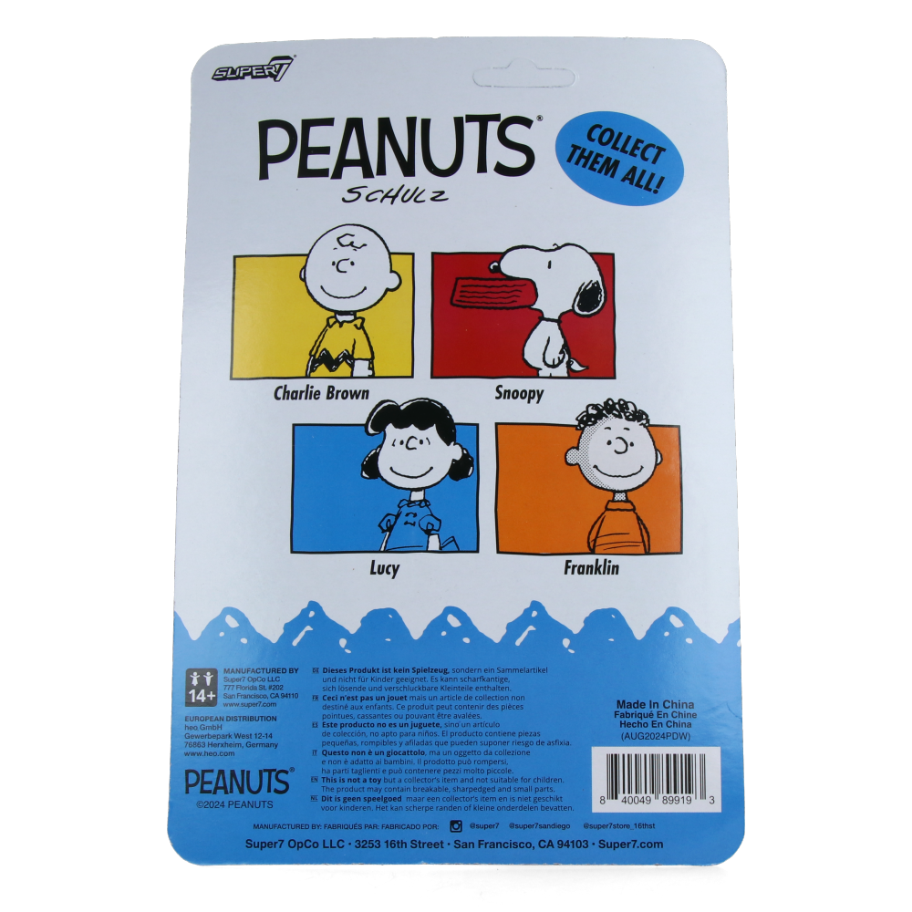 Lucy Peanuts ReAction Figure - Wave 7 Collectible Toy for Fans, Display & Gift for Home, Office, or Pop Culture Collections