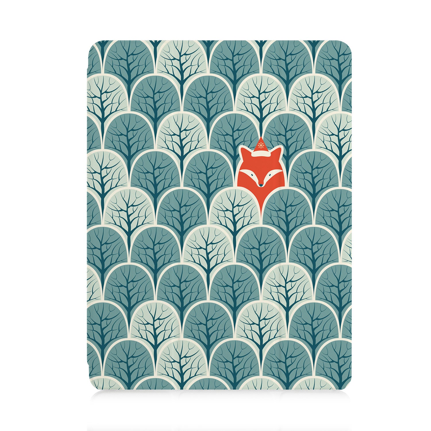 Premium iPad Trifold Case with Fox Design - Slim Protective Cover for iPad Air/Pro, Lightweight Stand Function | Perfect for Work, School & Travel Accessories