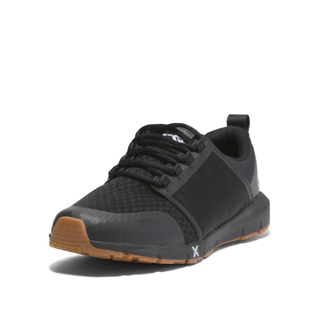 Radius Soft Toe Work Shoes - Black - Comfortable & Lightweight Safety Shoes for Men & Women - Perfect for Construction, Warehouse & Outdoor Work