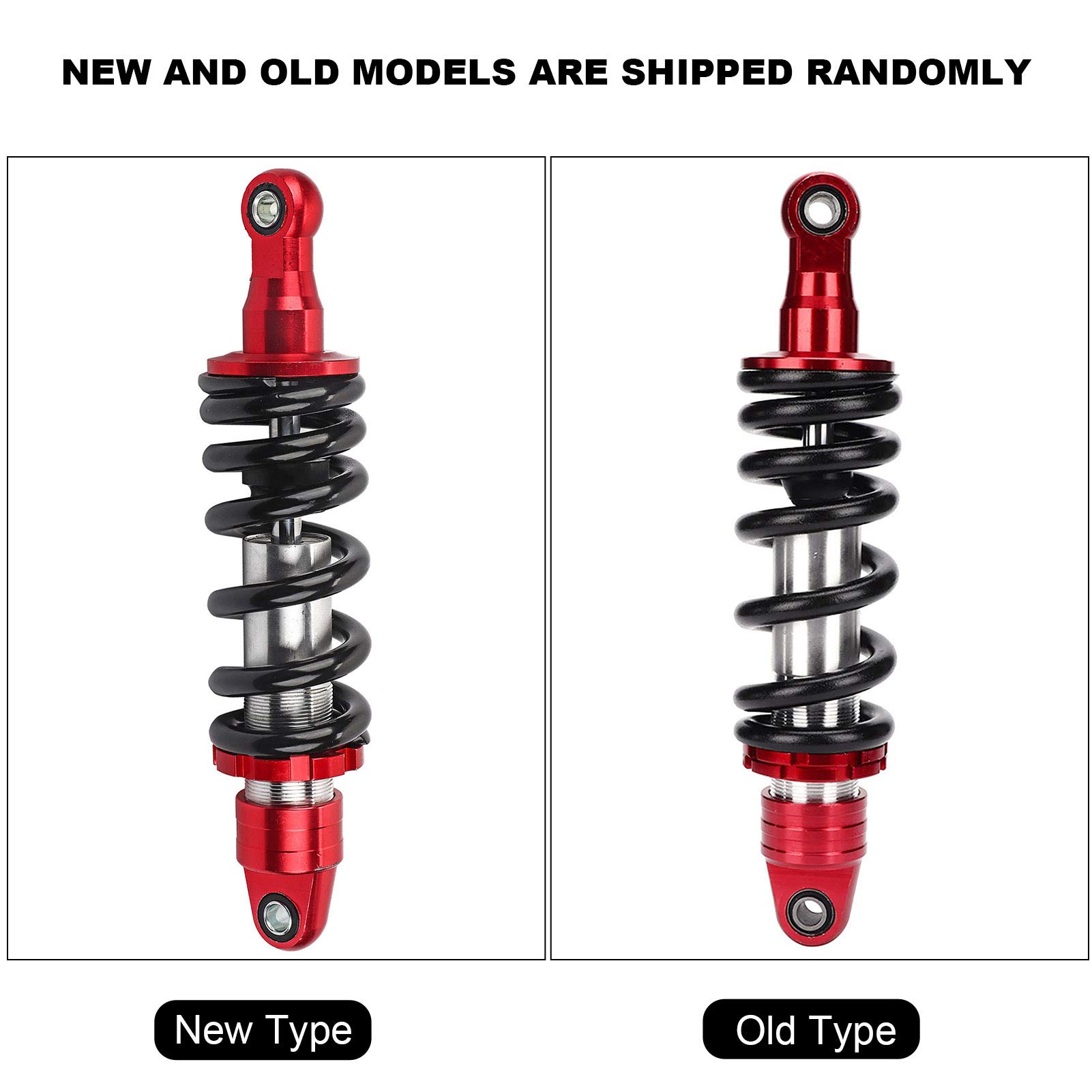 Acouto Aluminum Alloy Rear Shock Absorber - Dirt Bike Suspension Strut for Pit Bikes, Pocket Bikes & ATV Quads | Off-Road Performance Upgrade for Motocross & Trail Riding