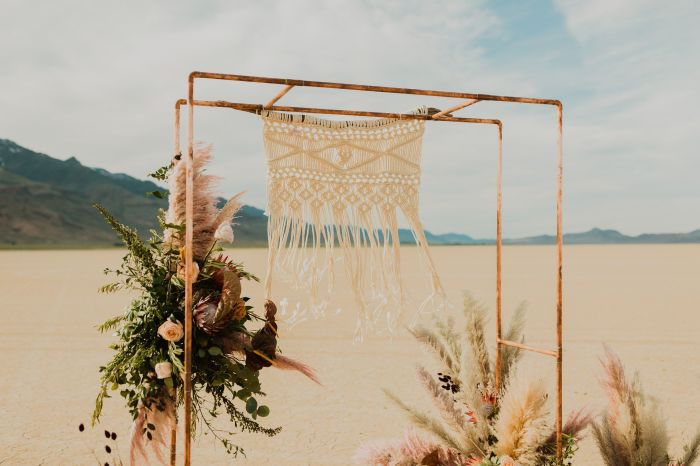 Boho Desert Styled Shoot - Vintage Bohemian Photoshoot Props & Decor for Wedding, Festival, and Desert Themed Events