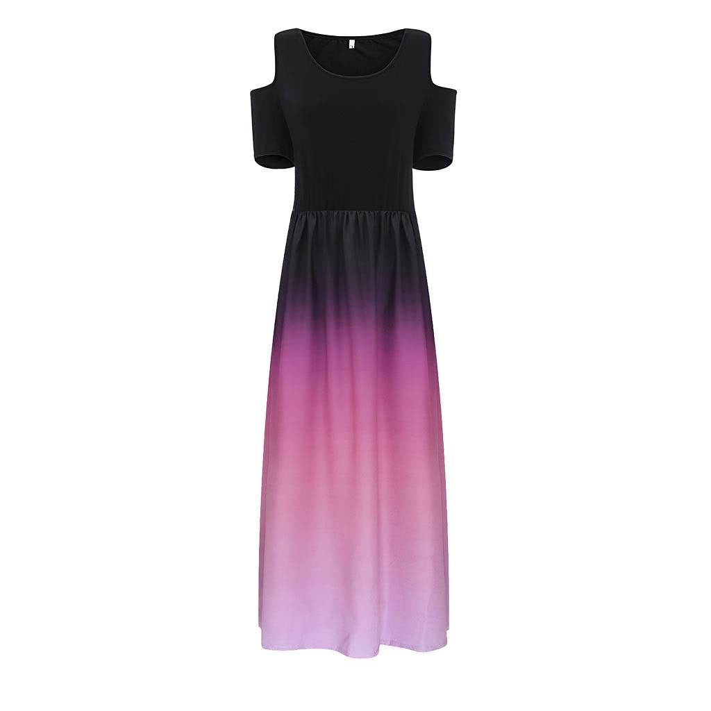 **Plus Size Summer Dresses for Women - Trendy Floral Casual Hawaiian Maxi Dress | Comfy & Stylish for Beach, Vacation, Night Out & Club Wear**