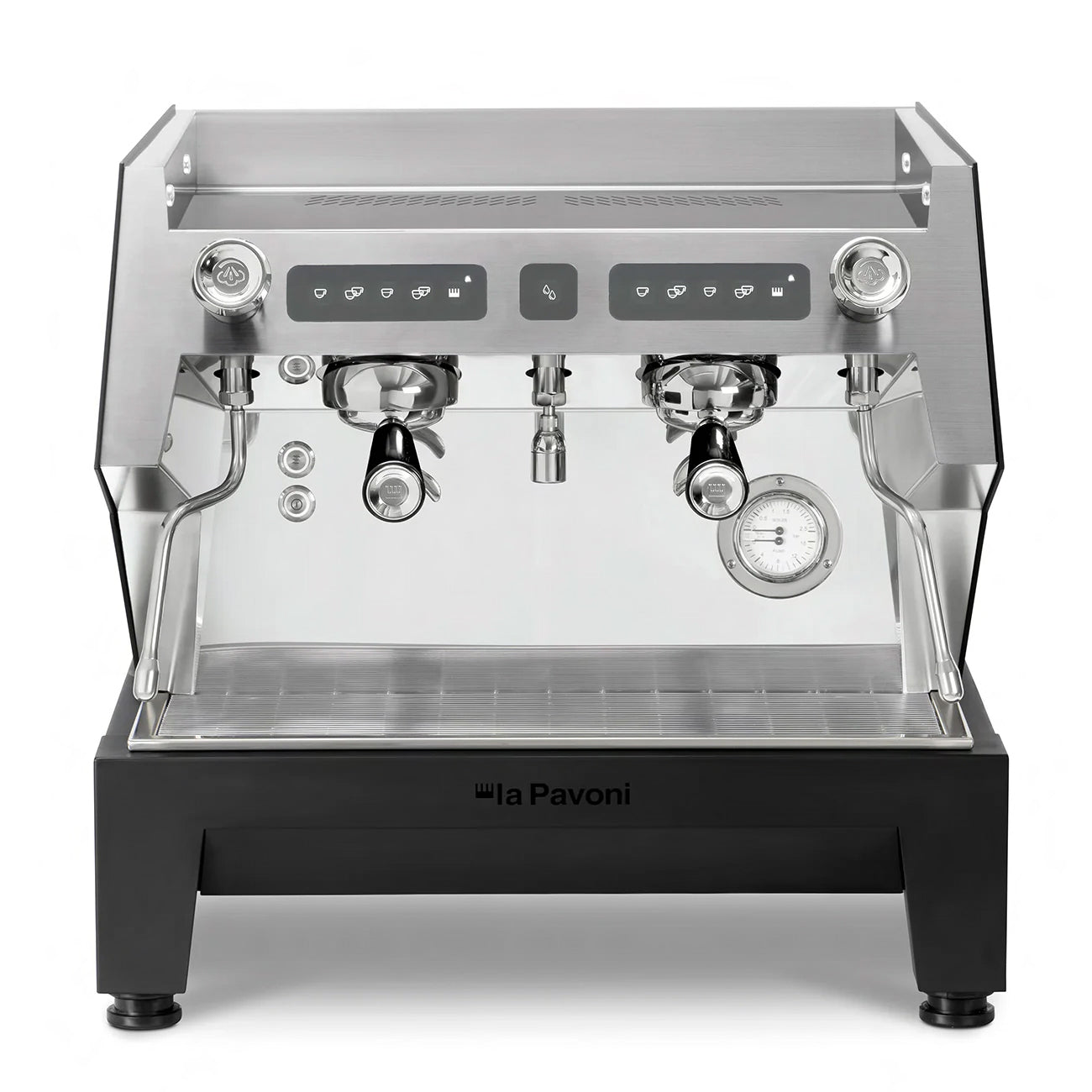 La Pavoni Commercial Volumetric Espresso Machine BAR T 2V Compact 120V - Professional Coffee Maker for Cafes & Restaurants - Perfect for Espresso, Cappuccino & Latte Art