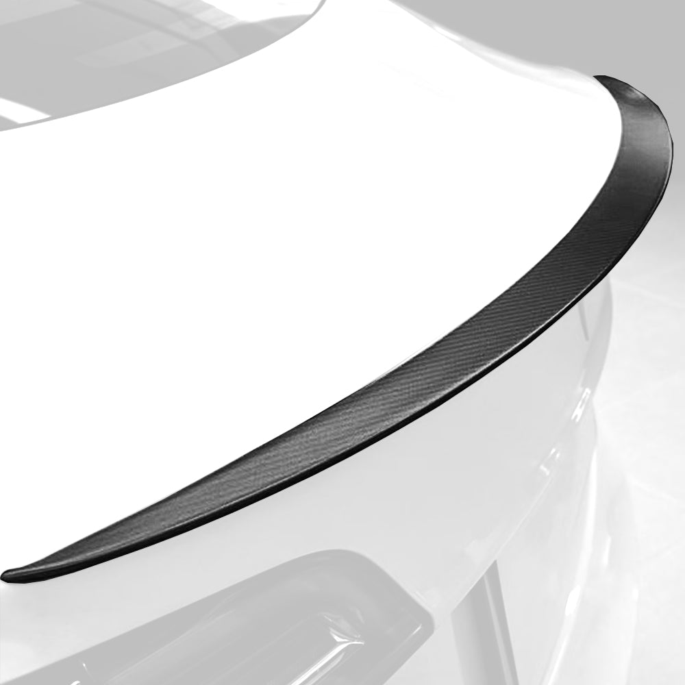 High Performance Carbon Fiber Spoiler for Tesla Model 3 & Y - Lightweight Aerodynamic Design for Increased Downforce, Better Traction & Improved Battery Efficiency | Perfect for Racing, Daily Driving & Car Enthusiasts