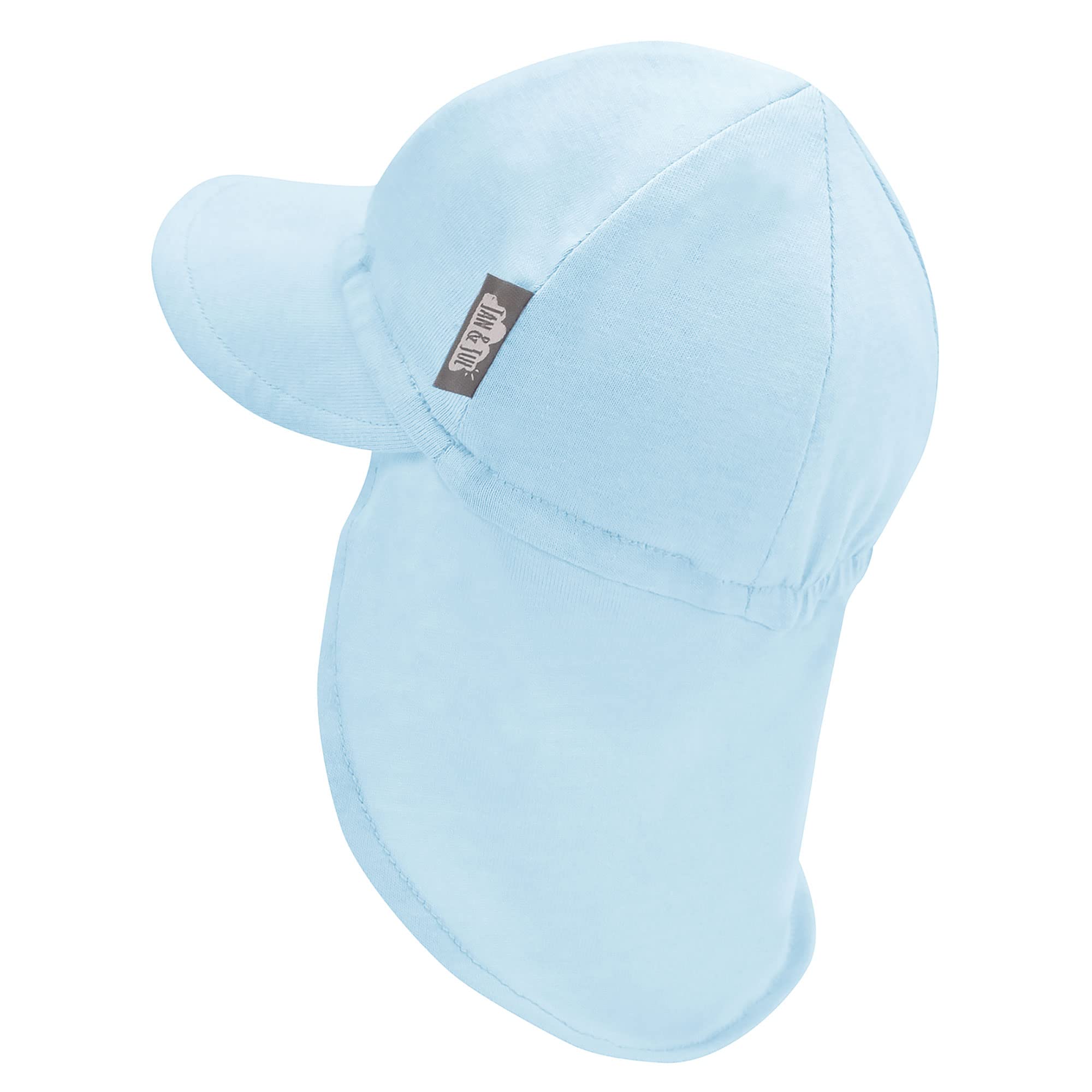 Jan & Jul Baby Sun Hat with UPF 50+ Protection, Adjustable Strings & Neck Flap - Perfect for Beach, Pool & Outdoor Summer Activities