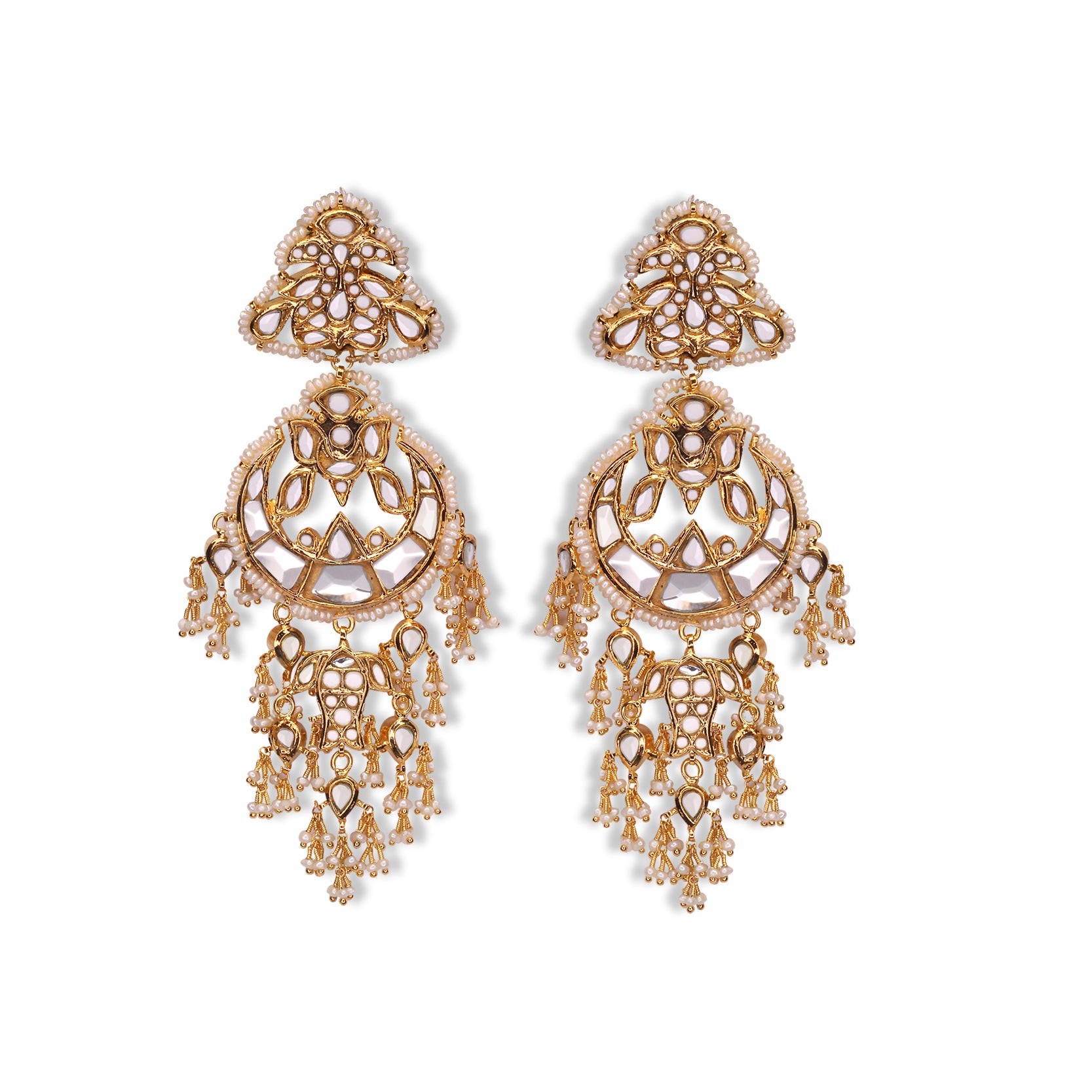 Stylish Gold-Plated Hoop Earrings for Women - Trendy Fashion Jewelry Gift for Parties & Everyday Wear