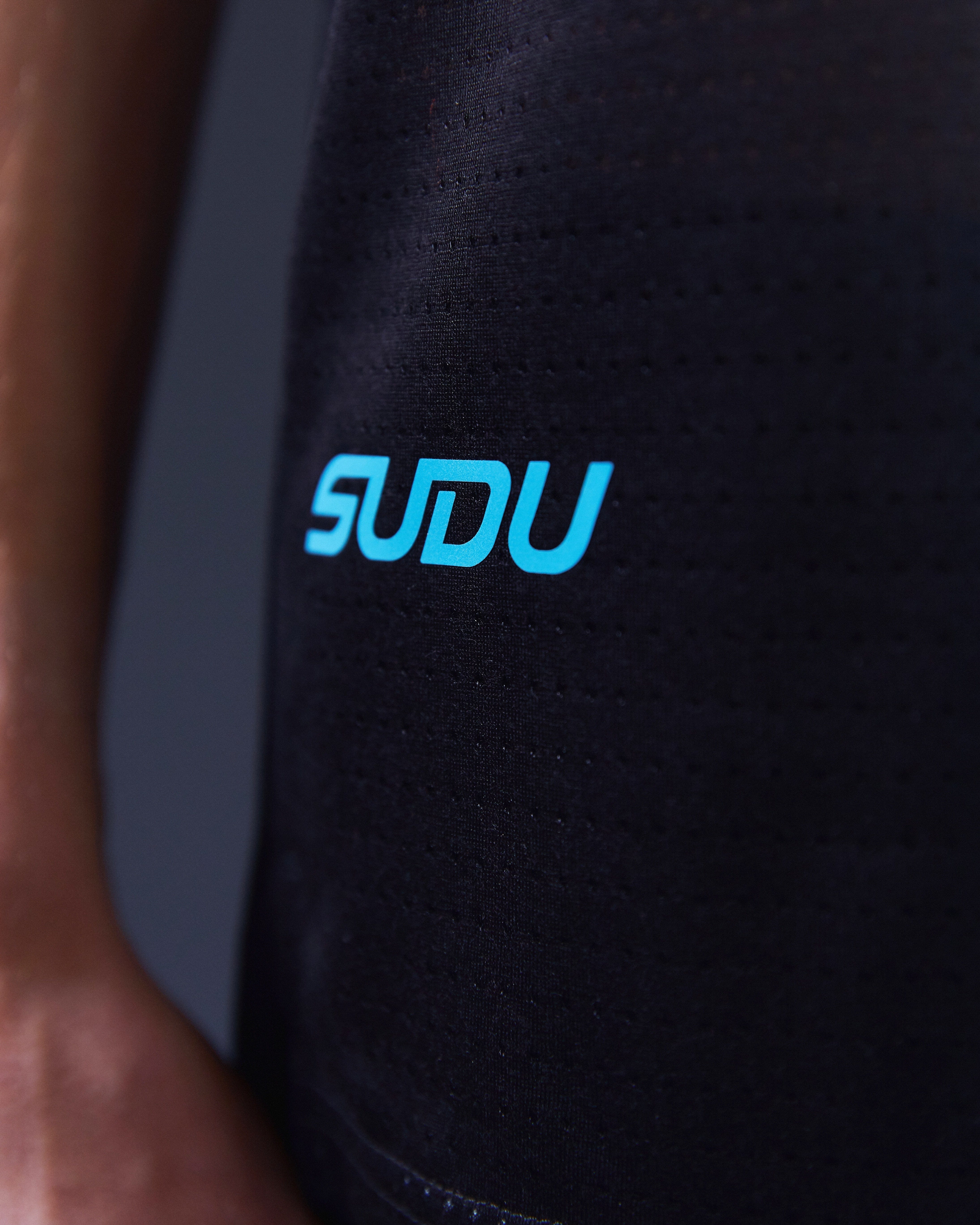 SRT SS 01 Short Sleeve T-Shirt for Men - Comfortable Cotton Casual Tee in Black & Light Blue - Perfect for Everyday Wear, Gym & Outdoor Activities