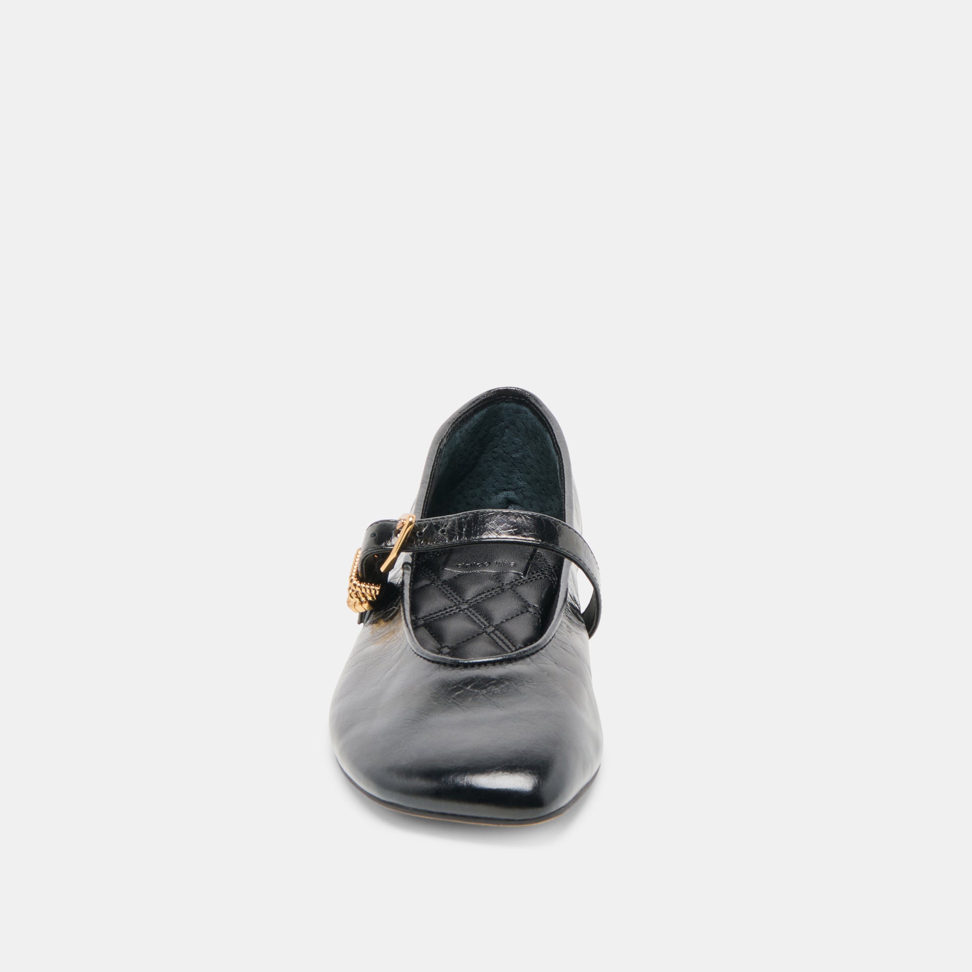 ALIZZA Women's Ballet Flats - Midnight Crinkle Patent Leather Slip-On Shoes for Comfort & Style | Perfect for Work, Office, and Casual Wear