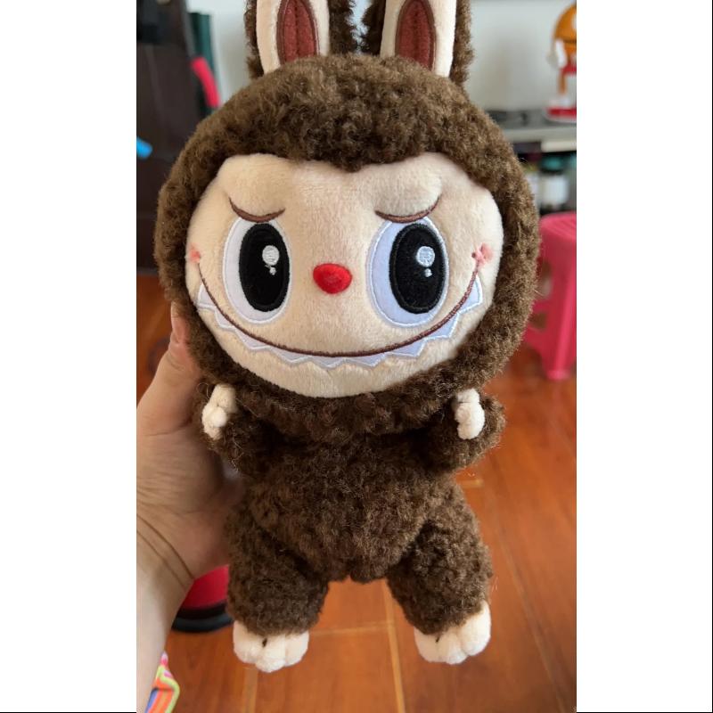Labubu The Monsters Brown Plush Doll - Limited Edition Collectible Toy for Anime Fans & Kawaii Home Decor