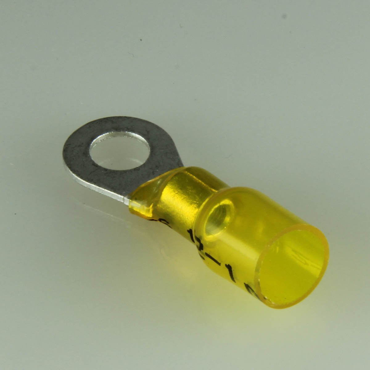 12-10 Gauge Heavy Duty Heat-Shrink Ring Terminals, 1/4