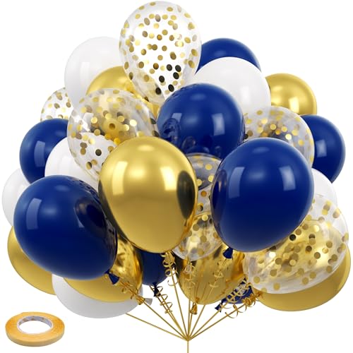 Navy Blue Gold