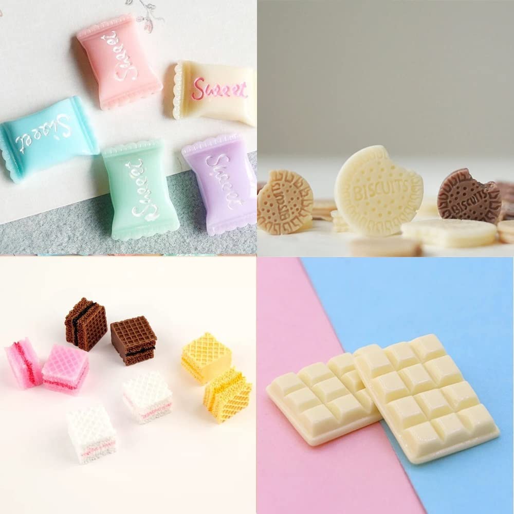 5-Piece Silicone Cookie Molds Set for Baking - Waffle Shapes for Chocolate, Cake, Dessert, Candy, Polymer Clay, Sugar Craft & Candle Making - Perfect for DIY Treats, Party Favors and Home Decor
