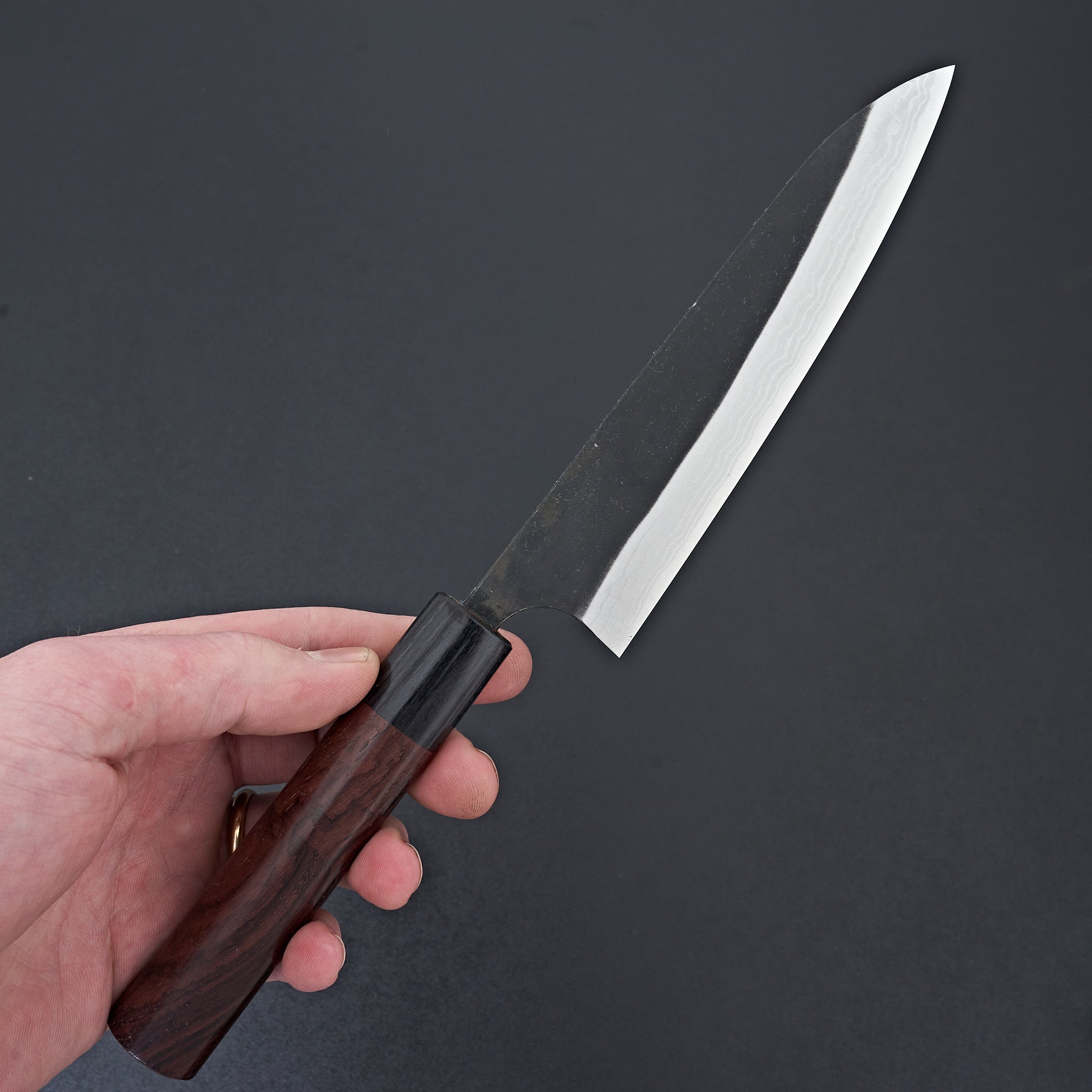 Katsushige Anryu Kurouchi White #2 Petty Knife 150mm - Japanese Chef Knife for Precision Slicing, Peeling & Fruit Cutting
